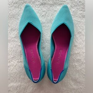 Rothy’s The Point Flats Island Blue Size 7